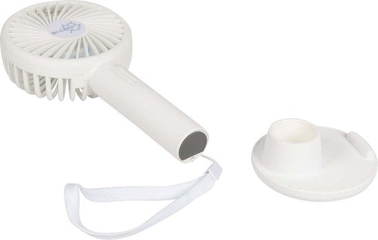 Bo-Camp - Ventilateur à main - Avec support - Rechargeable