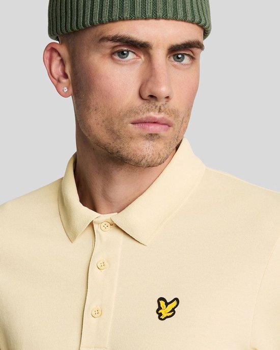 Lyle and Scott Sport SS Polo Homme Beige - Taille S