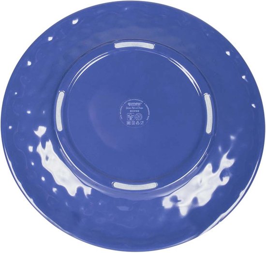 Gimex - Stone Line - Assiette creuse - Azure - 4 pièces