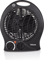 Radiateur de camping électrique Tristar KA-5037 - Radiateur soufflant - 2 niveaux de chaleur 1000|2000 watts - Pour les petits espaces - Noir