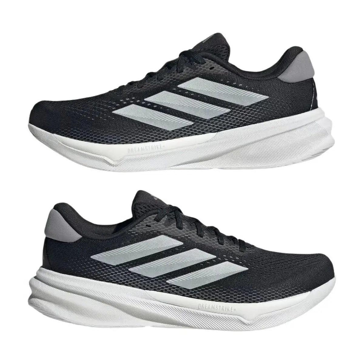 Chaussures de course adidas Supernova Stride 2 - Homme - Noir/Blanc - Pointure 40