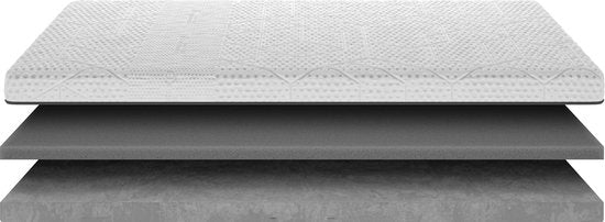 Emma Diamond - Surmatelas - Mousse froide - 180 x 200 cm