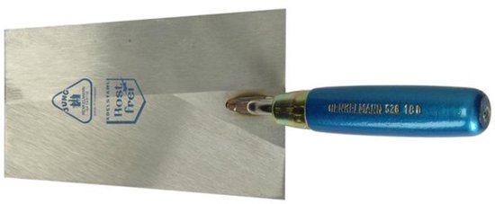 Jung - Truelle de plâtrier droite - Tirol - 305 g - Acier inoxydable - Pro
