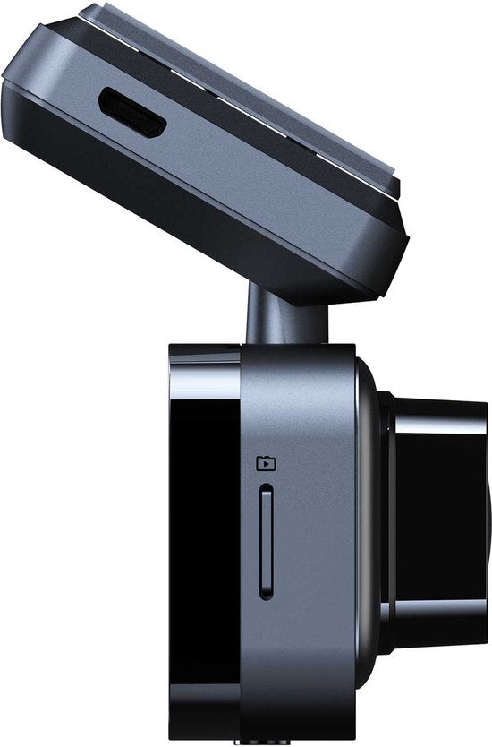 Botslab G980H Pro 2CH 4K Wi-Fi GPS 2CH 64 Go - Caméra embarquée avec caméra avant 4K et caméra arrière 2K - Écran LCD 2,45 pouces - Wi-Fi et GPS - Mode stationnement - Carte Micro SD de 64 Go - caméra embarquée pour voiture