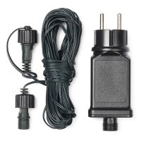 Adaptateur de démarrage pour guirlandes lumineuses - Nampook - 10 mètres, Convient pour jusqu'à 1600 LEDs - Noir