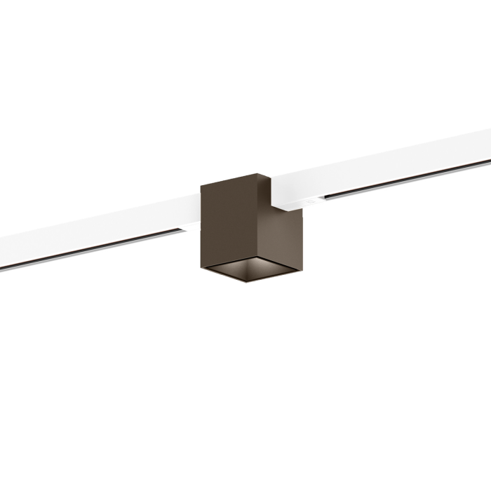 BOX MINI ON TRACK 48 V Railspot – 7 W – 3 000 K – CRI 90 – Blanc – Non gradable