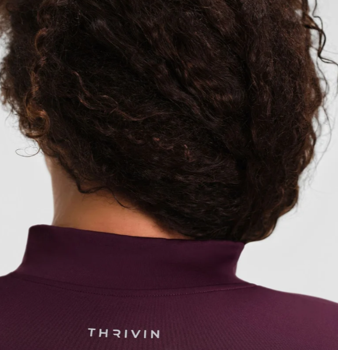 Veste à manches longues de compression Thrin Elevate™ - Winter Plum