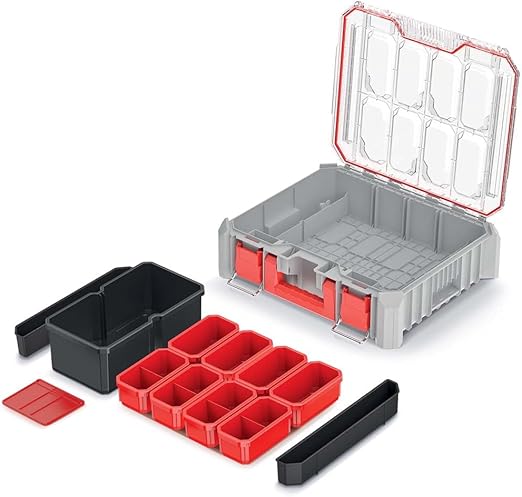 Kistenberg C BLOCK BRIDGE Cool Grey 4C Organisateur d'outils avec boîtes