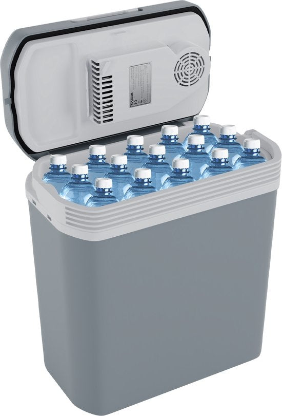 Auronic Electric Coolbox - Coolbox - 20L - 12V et 240V - Gris