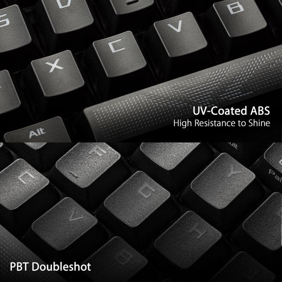 ASUS ROG STRIX SCOPE II RX/RXRD - Clavier - XA12 - Filaire - USB - Noir - QWERTY