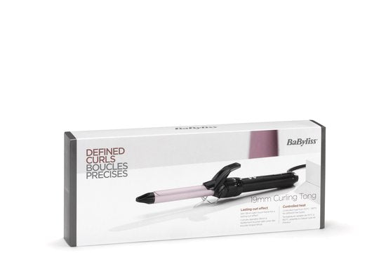 Fer à boucler BaByliss 19 mm C319E - 10 réglages de température - Cooltip