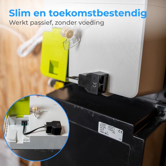 Nuvance P1 Splitter - Passif - Convient à Homewizard - P1 Meter, Charging Pole, Energy Meter, Smart Meter - Port RJ12