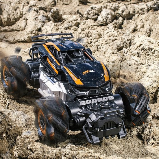 Fuegobird RC Car - Véhicule RC - voiture jouet à grande vitesse - noir or