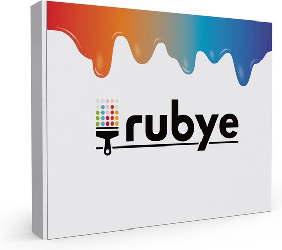 Rubye® Painting By Number Adults - Seascape - Pinceaux inclus - Toile Peinture sur toile sans cadre - Colour by Number - 40x50cm