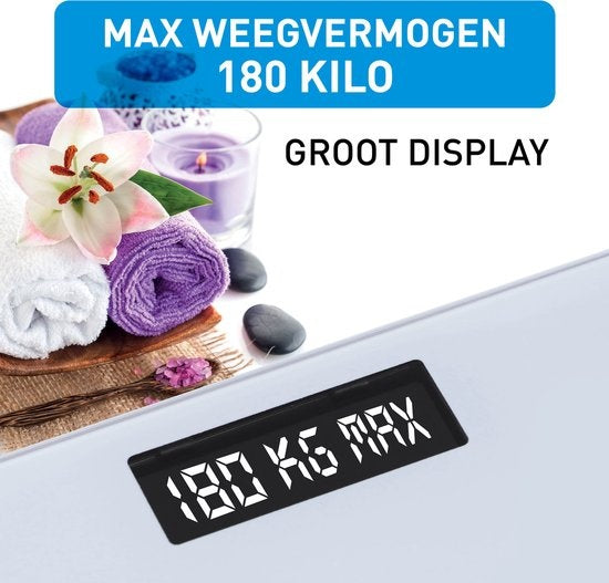 Pèse-personne Grundig - Pèse-personne numérique - précision 50 Gr - jusqu'à 180 KG