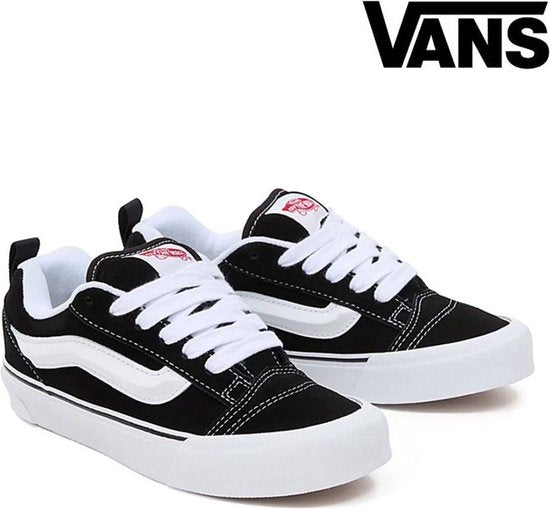 Baskets Vans Knu Skool noires en tissu