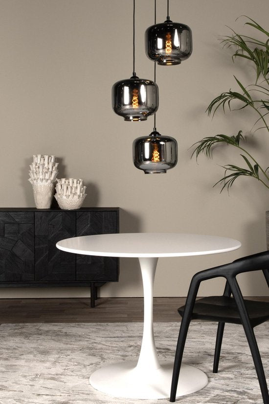 Lucide MEDINE - Suspension - Ø 46 cm - 3xE27 - Fumé