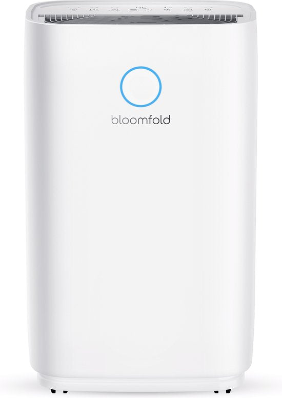 Déshumidificateur - Bloomfold - 20L par jour - 2 en 1 - Blanc