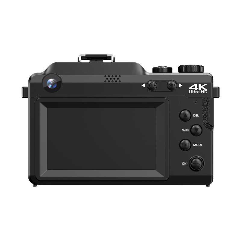 Appareil photo numérique 4K KOMERY X9 - 64 MP - noir