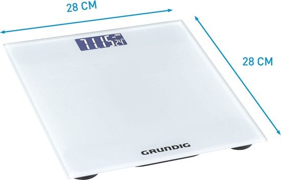 Pèse-personne Grundig - Pèse-personne numérique - précision 50 Gr - jusqu'à 180 KG