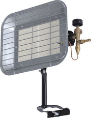 Chauffage de terrasse Perel au gaz, butane ou propane, 4500 W