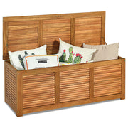 Coast Garden Box Boîte de rangement pour le jardin et l'arrière-cour Bois d'acacia 120x45x45cm