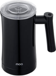 Mousseur à lait électrique MF1B - MOA - Cappuccino, Latte, cortado - 3-en-1 - Noir - Sans BPA