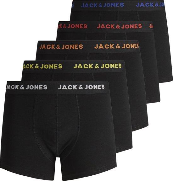 JACK&JONES ACCESSOIRES JACBLACK FRIDAY TRUNKS LOT DE 5 LTN Slips pour homme  - Taille XL
