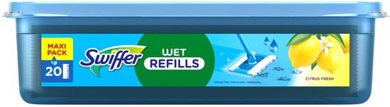 Swiffer - Système de nettoyage - Freshwet 20 pièces