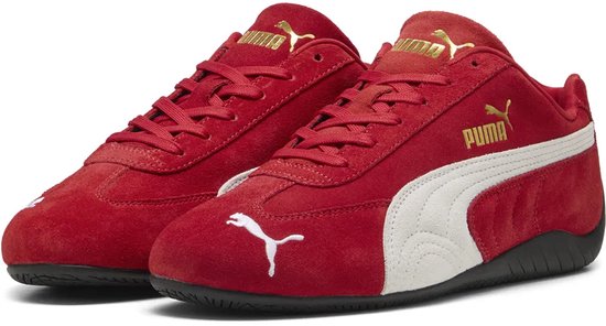 PUMA - Baskets Speedcat OG en daim, rouge