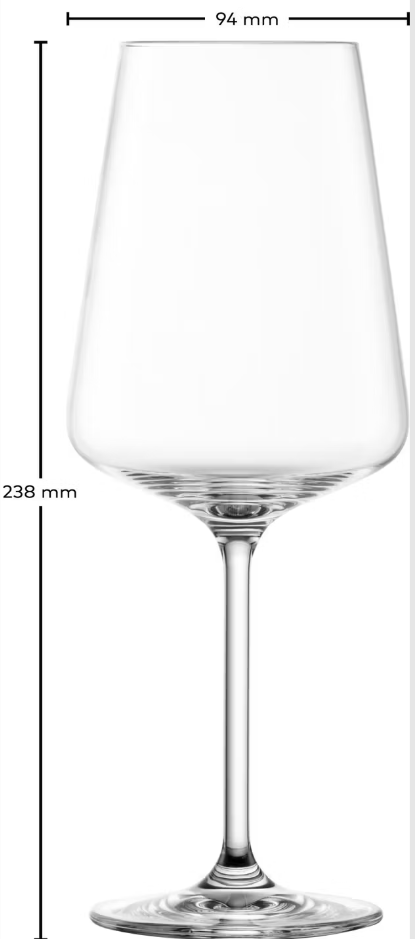 12x Schott Zwiesel Passionata Verre à vin rouge