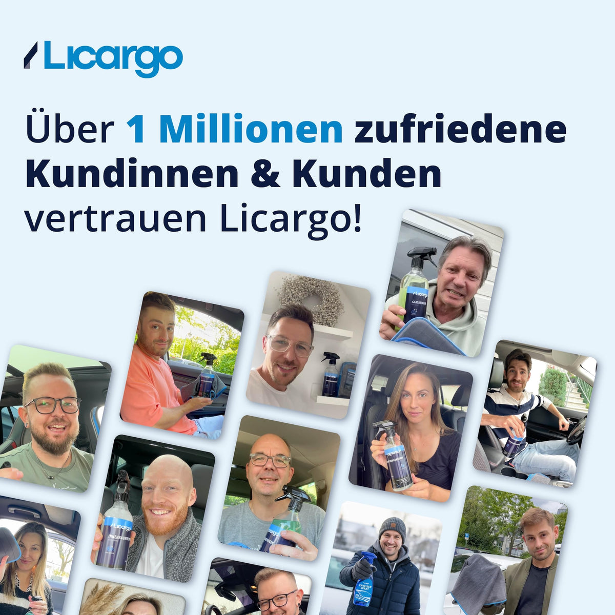 LICARGO stylo de retouche pour voiture - blanc brillant - avec pinceau de précision - couvrance élevée