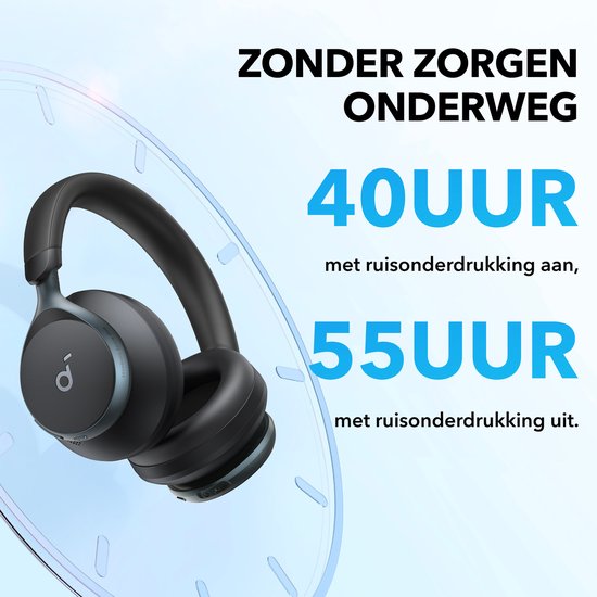 Casque sans fil Anker Soundcore Space One - Réduction de bruit - Noir