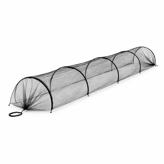 Ceruzo Tunnel de reproduction 3m - Filet anti-insectes - Pliable - Protection des plantes