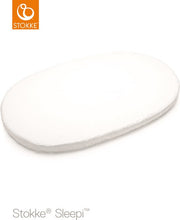 Drap-housse pour lit bébé Stokke® Sleepi™ - 120 cm - Blanc