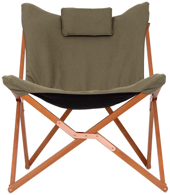 Bo-Camp - Collection Urban Outdoor - Fauteuil de détente - Bloomsbury - L - Polyester Oxford - Vert