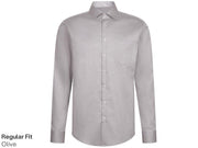 Chemise de travail Seidensticker New Kent - Coupe classique - taille 44 - Olive