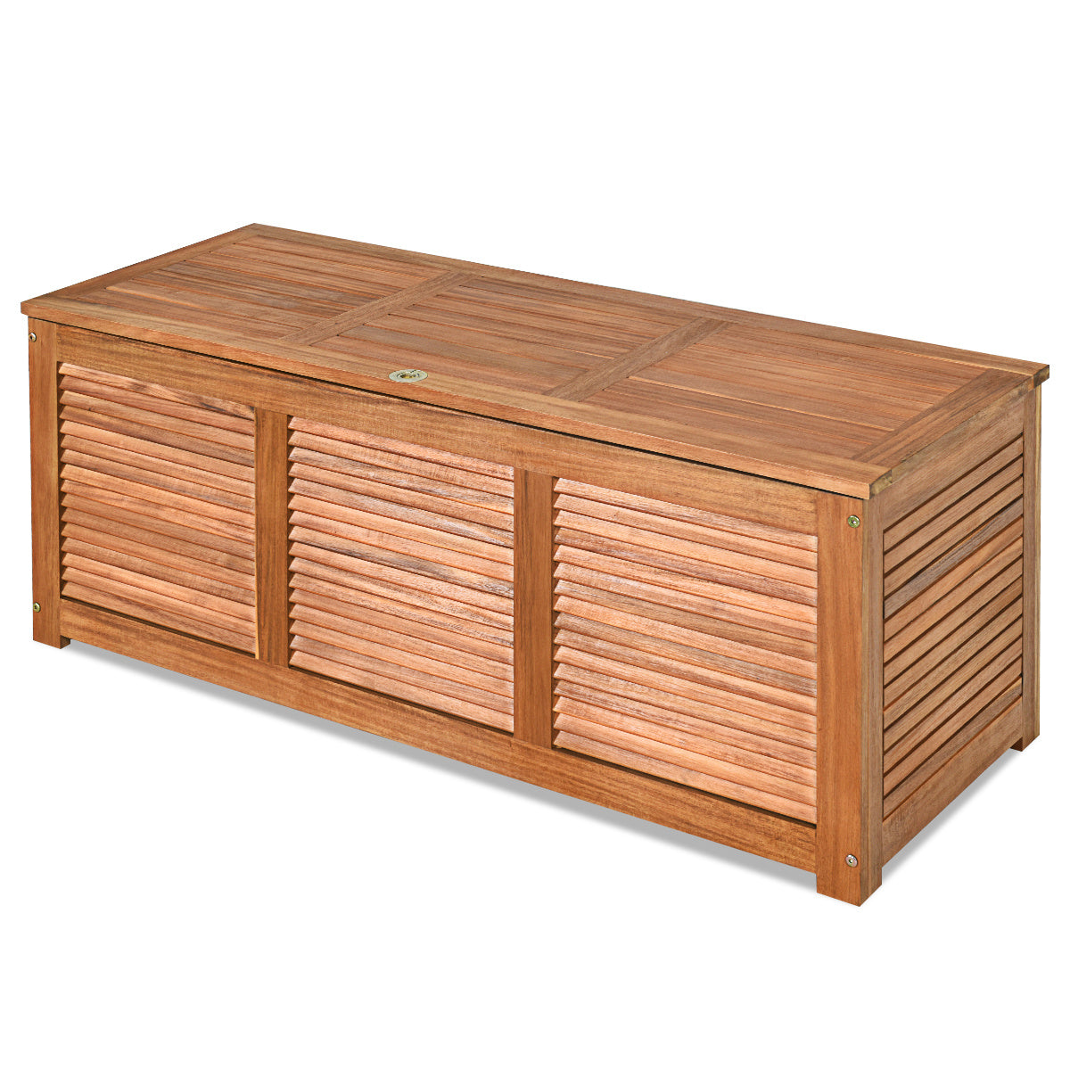 Coast Garden Box Boîte de rangement pour le jardin et l'arrière-cour Bois d'acacia 120x45x45cm