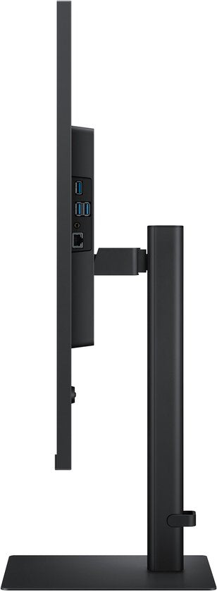 Samsung ViewFinity S8 S80UD - Écran LED - Avec commutateur KVM - 37 pouces - 4K UHD - USB-C 90 W - Panneau VA - 350 cd/m² - 5 ms - 60 Hz - HDR10 - Noir