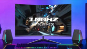 Écran de jeu incurvé Gawfolk 27 pouces - Full HD - 100 Hz