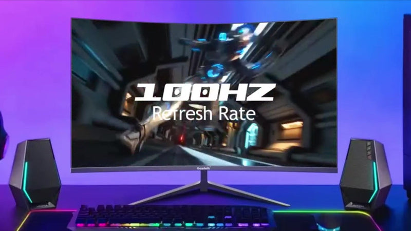 Écran de jeu incurvé Gawfolk 27 pouces - Full HD - 100 Hz