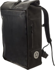 AGU Shelter - Sac à dos de coursier - Sac à dos pour coursier à vélo - 40 L - 100 % imperméable - Bandes réfléchissantes 3M - Compartiment pour ordinateur portable 14 pouces - Noir