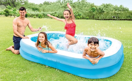 Piscine gonflable Intex Swim Center Family - 203 x 152 x 48 cm
