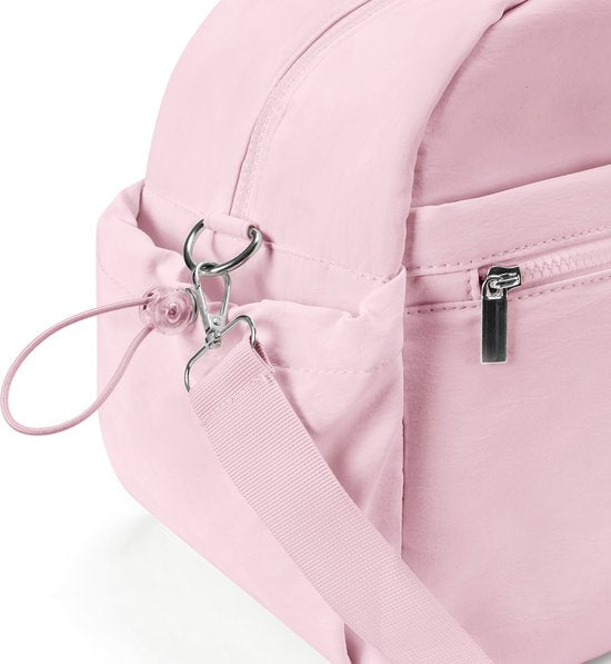 Skycases Weekend Bag - Article personnel - Bagage à main pour Ryanair et Transavia - Imperméable et spacieux - Compartiments intelligents - Idéal pour le voyage et l'utilisation quotidienne - Rose