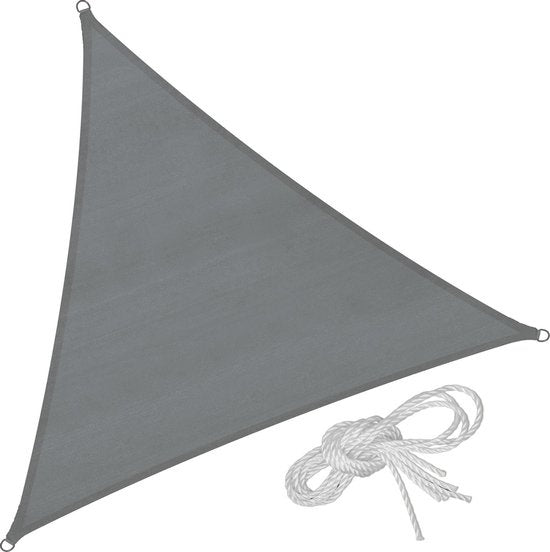 tectake - Auvent triangulaire en polyéthylène, variante 2 600 x 600 x 600 cm SKU : 403891
