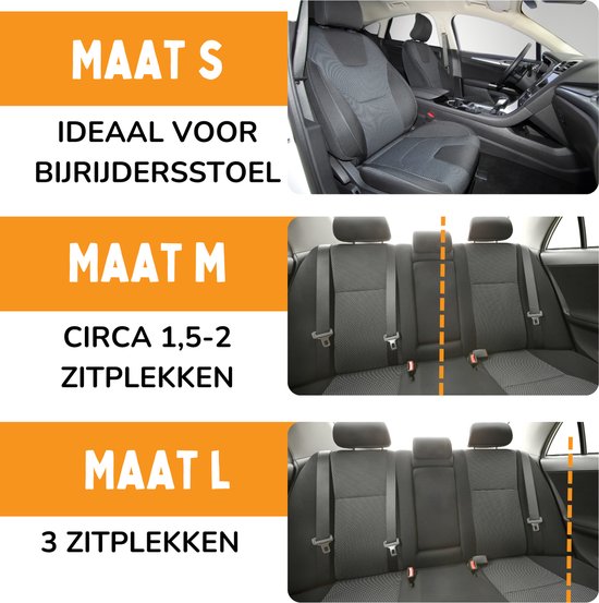 By Cee Cee Car Seat Dog Deluxe - Dog Basket Car With Safety Strap - Car Basket Dog - Dog Seat - Car Seat - Beige - Passenger Seat