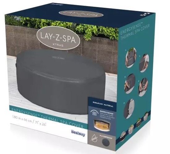 Bestway - Oreiller - PVC et POM - Gris