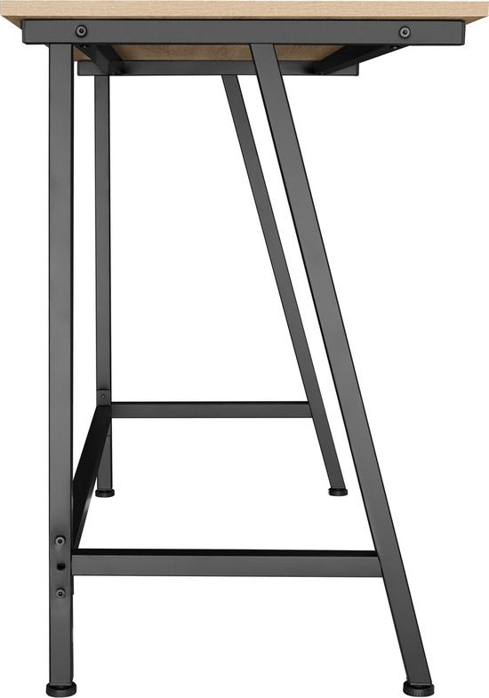 tectake® - Bureau Newton industrial light brown - 100 x 50 x 77 cm - 404422
