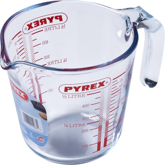 Tasse à mesurer, 0.5 litres - Pyrex | Classic Prepware
