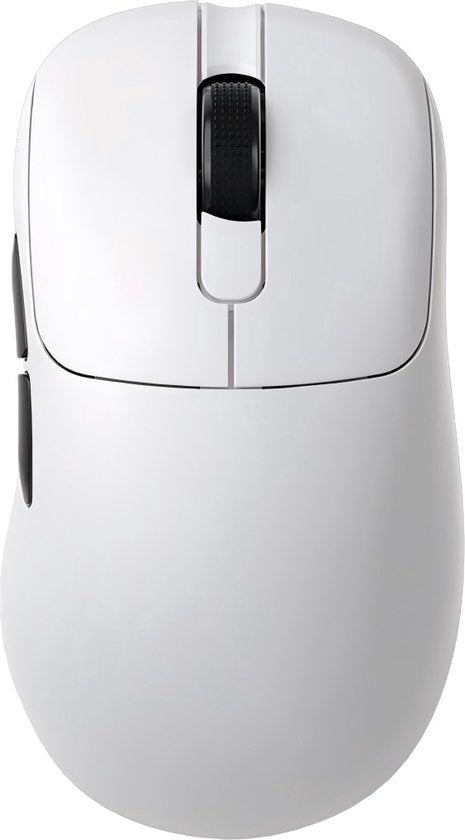 Ajazz AJ179 - Souris de jeu sans fil - 26000DPI - Filaire/2.4G - PAW3395 - Léger 58G - Blanc